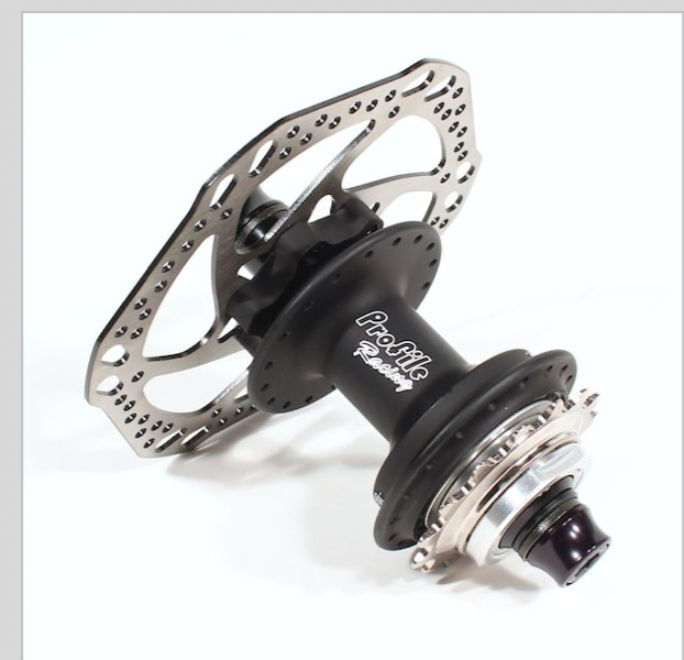 PROFILE ELITE DISC REAR HUB FOR 2024 MAD DOG FRAME