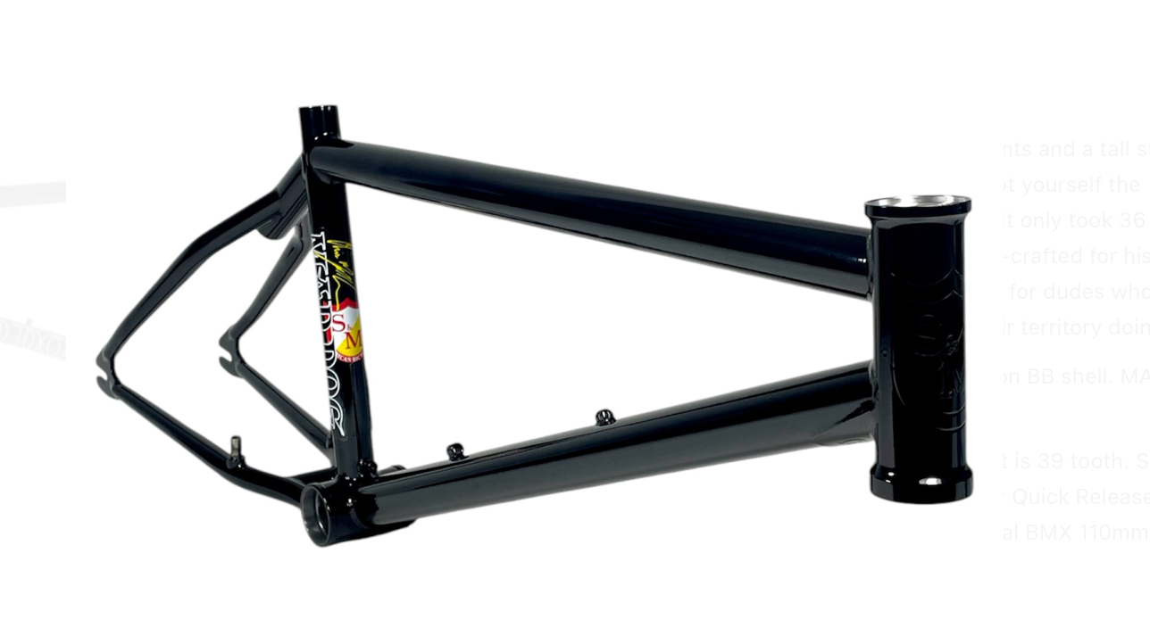 S&M 20" MAD DOG FRAME 990 BRAKE VERSION