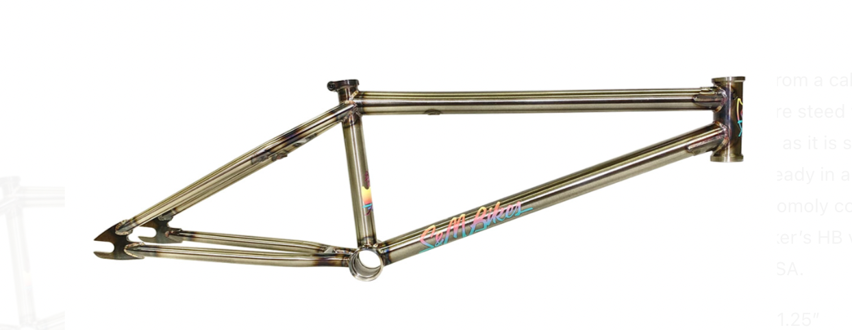 S&M Hucker frame Baby Blue Clear Tan