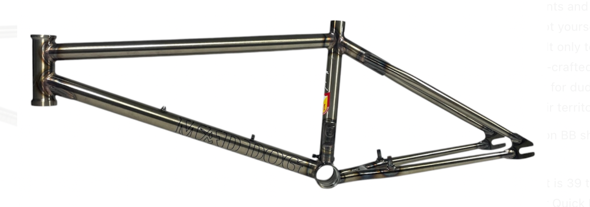 S&M 20" MAD DOG FRAME 990 BRAKE VERSION