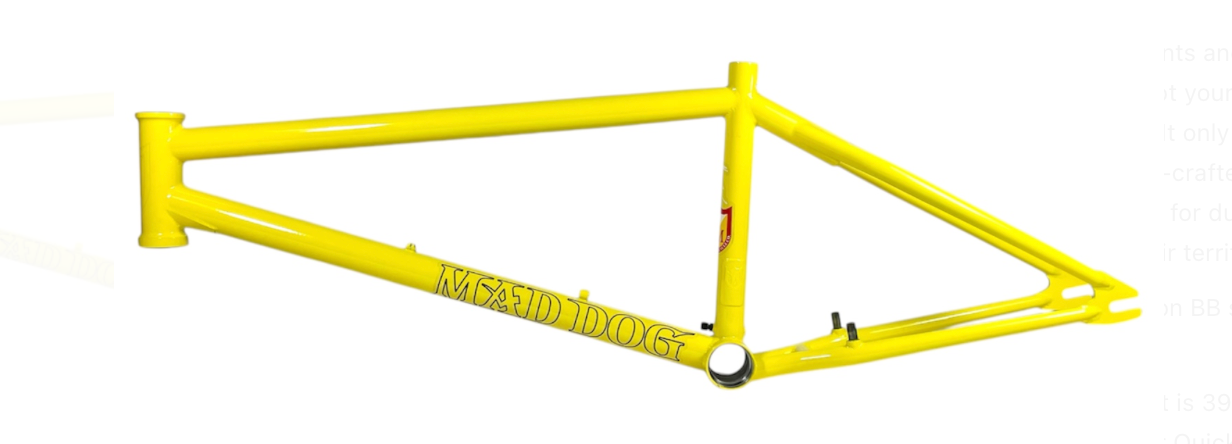 S&M 20" MAD DOG FRAME 990 BRAKE VERSION