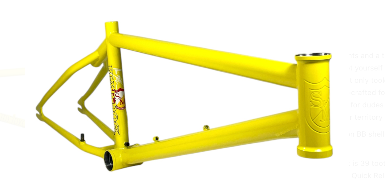 S&M 20" MAD DOG FRAME 990 BRAKE VERSION
