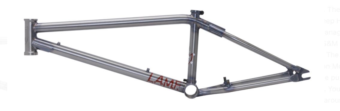 S&M LAMF Frame Jason Balls