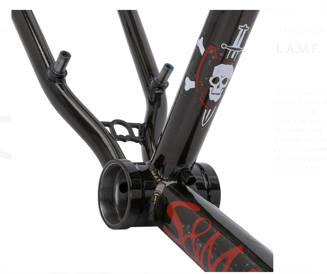 S&M LAMF Frame Jason Balls