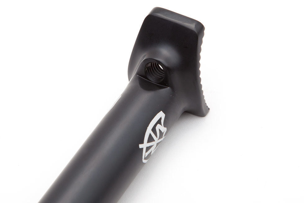 S&M LONG JOHNSON STEALTH SEAT POST BLACK 320 MM SEATPOST