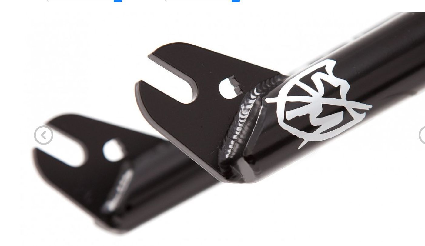 S&M 22 INCH WIDEMOUTH 26 MM BLACK FORKS 22" 26MM FORK TAPERED