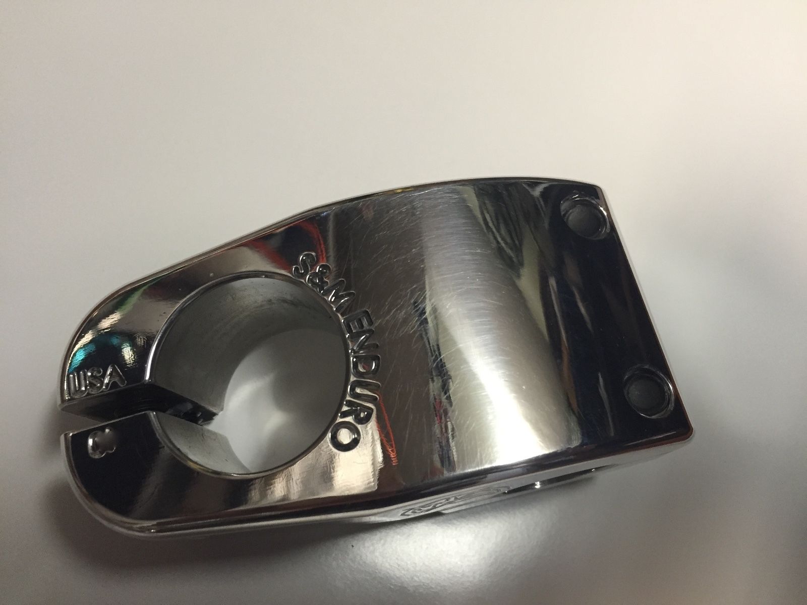 S&M BIKES ENDURO V.2 52 MM POLISHED SILVER STEM 52MM