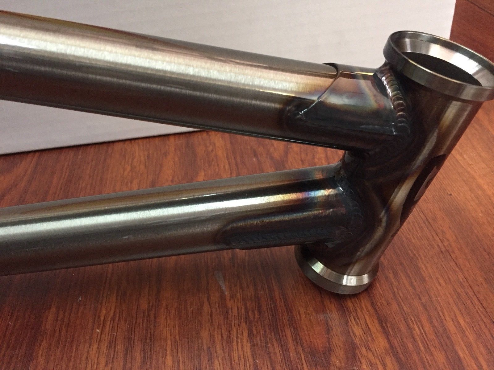 S&M 24 INCH ATF FRAME GLOSS RAW CLEAR COAT CRUISER 24" 21.75