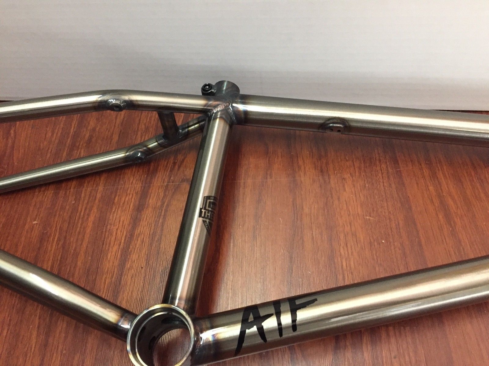 S&M 24 INCH ATF FRAME GLOSS RAW CLEAR COAT CRUISER 24" 21.75