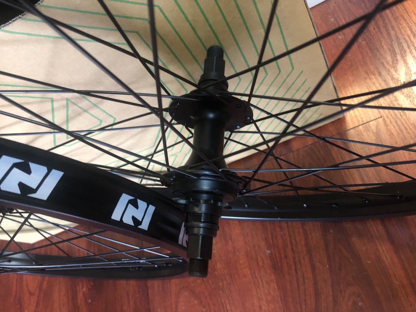 REVENGE COMPLETE 22 INCH WHEEL SET WHEELS 22" BLACK OEM