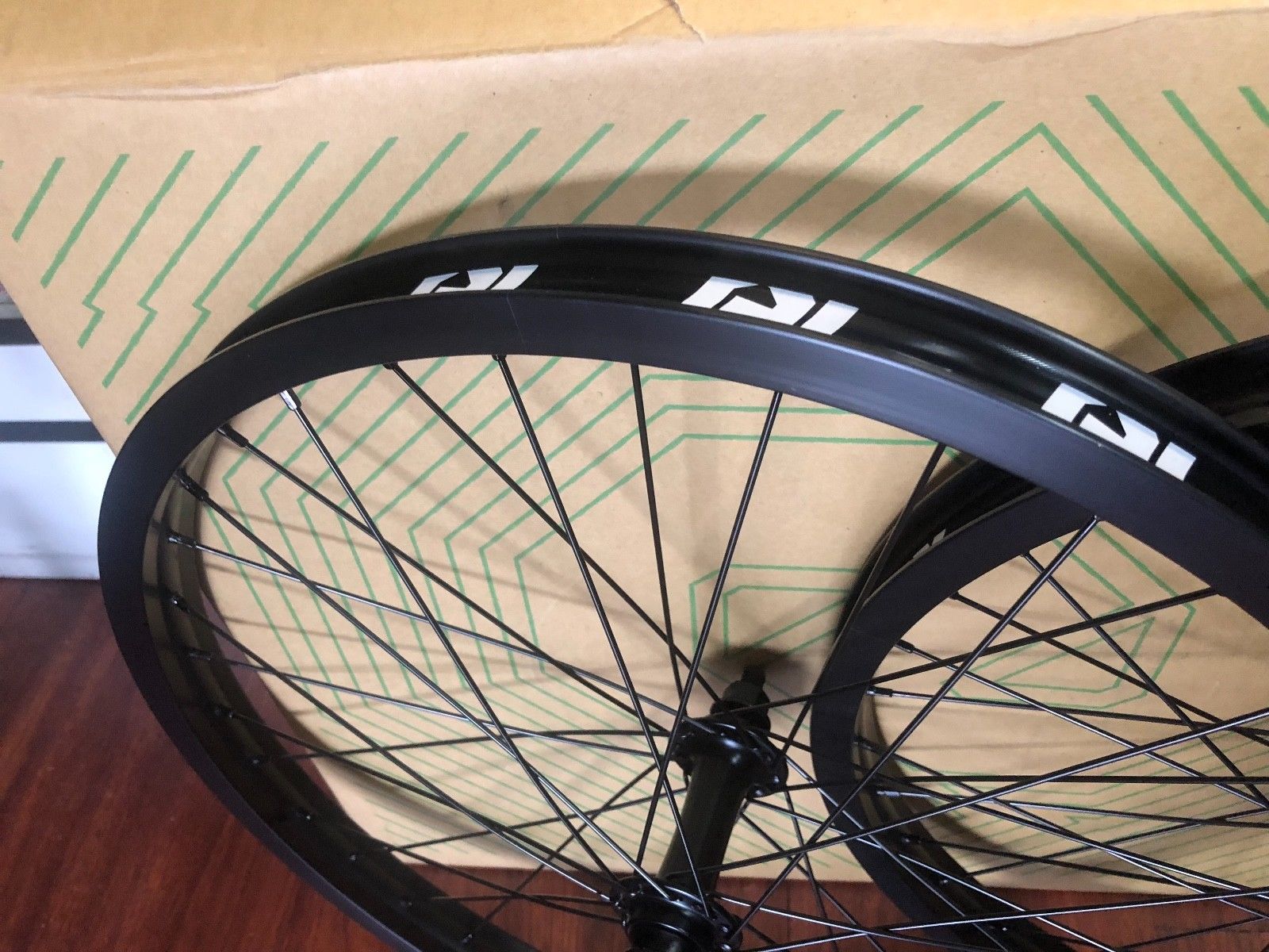 REVENGE COMPLETE 22 INCH WHEEL SET WHEELS 22" BLACK OEM