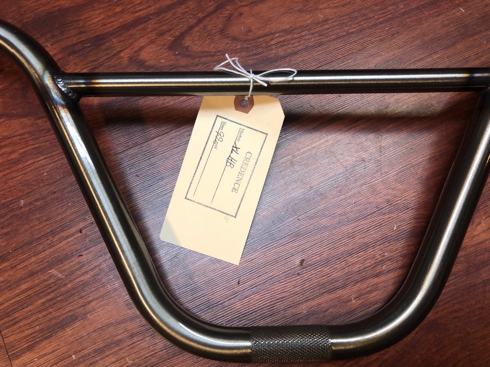 S&M CCR XL 9.25 CREDENCE BARS GLOSS CLEAR HANDLEBARS