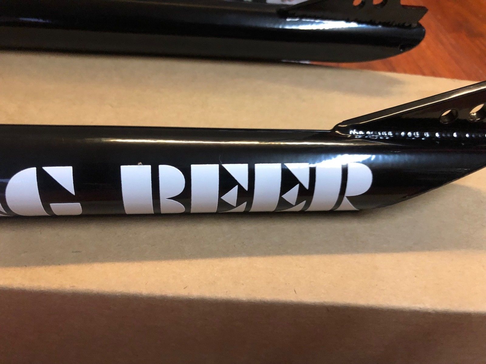 S&M BIKES POUNDING BEER 29 INCH BLACK BMX BIKE FORK