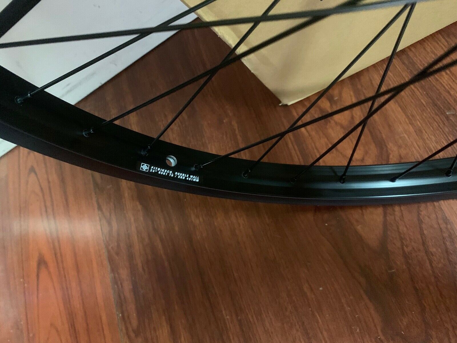 FIT COMPLETE WHEEL SET 24 CRUISER INCH WHEELS BLACK 24"