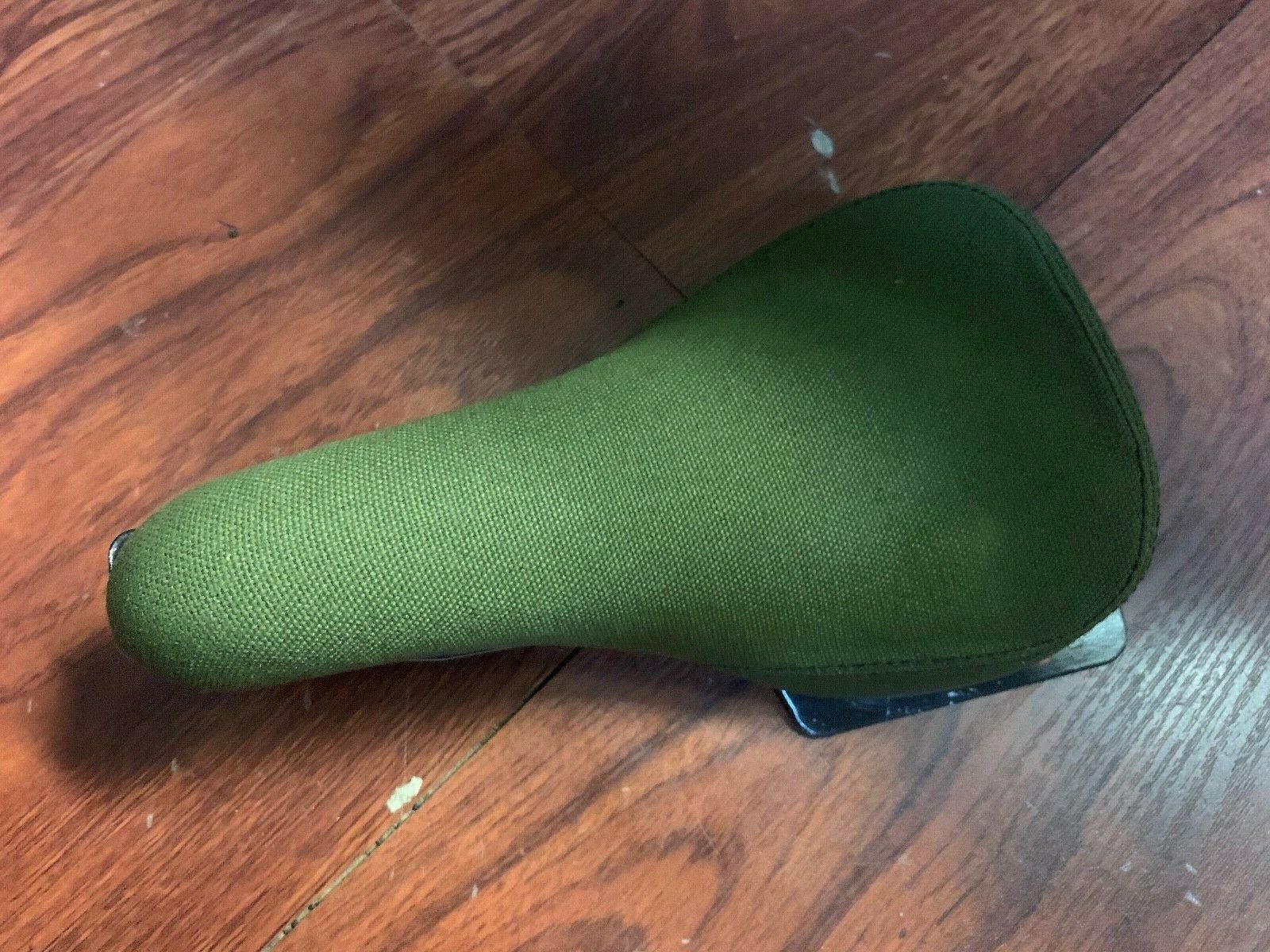 S&M BIKES STEALTH GREEN CANVAS PIVOTAL SEAT ARMY