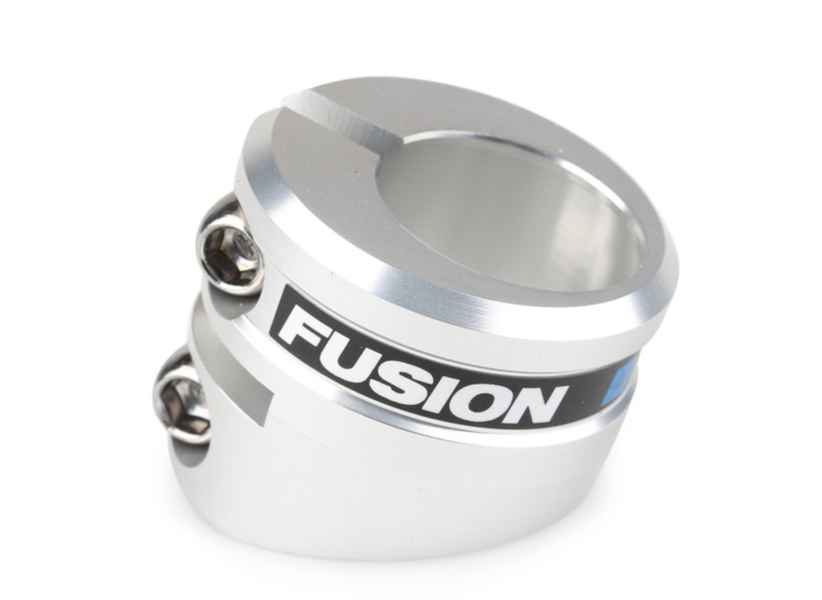 HARO BMX FUSION LINEAGE DOUBLE TWIN TORQUE SILVER SEAT POST CLAMP 25.4