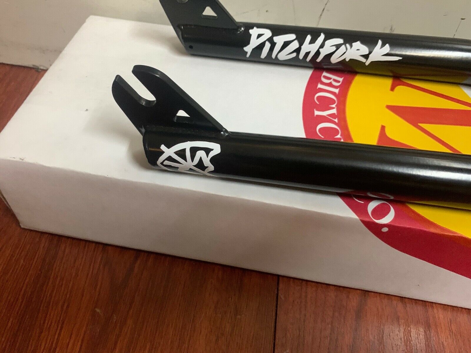 S&M V2 WIDEMOUTH 33 MM FORKS BLACK 20 INCH 33 MM BMX BIKE BIKES 20" WIDE MOUTH