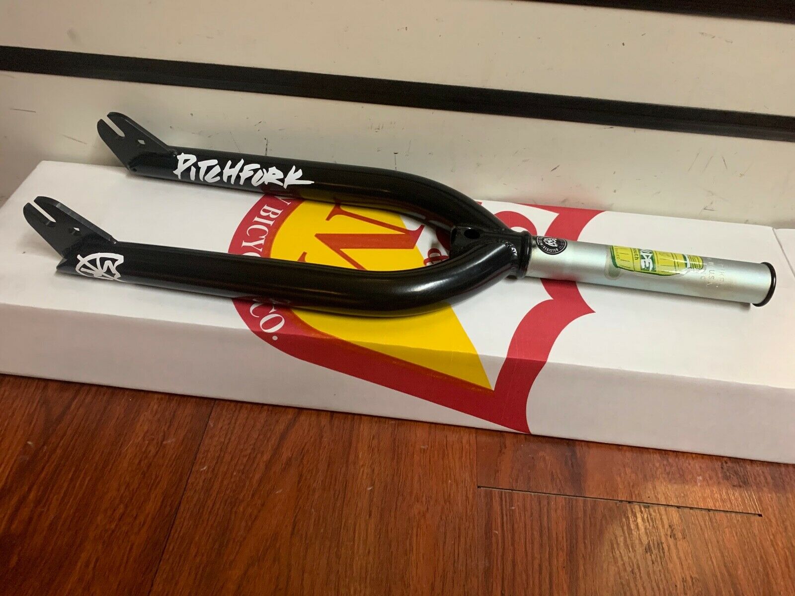 S&M V2 WIDEMOUTH FORKS 26 MM BLACK 20 INCH 33 MM BMX BIKE BIKES 20" WIDE MOUTH