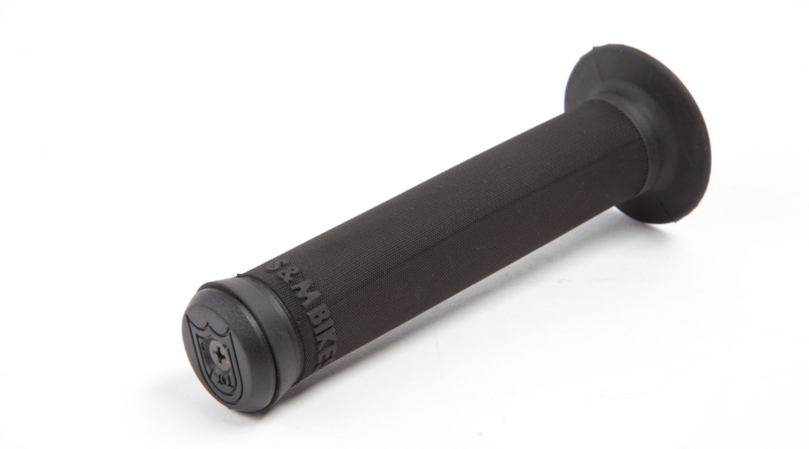 S&M BIKES LOGO GRIPS BLACK SHIELD BMX BIKE RETRO OLD SCHOOL GRIP