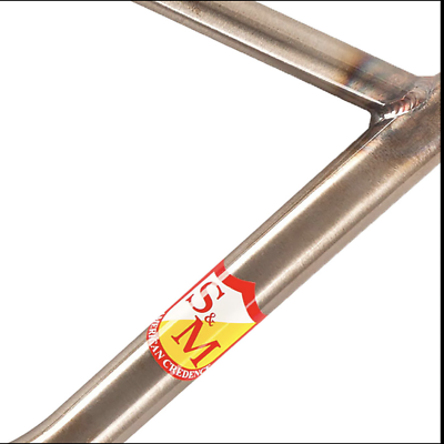 S&M BIKES CCR 9.25 XL CREDENCE BARS GLOSS CLEAR HANDLEBARS HANDLE BAR 9.25"