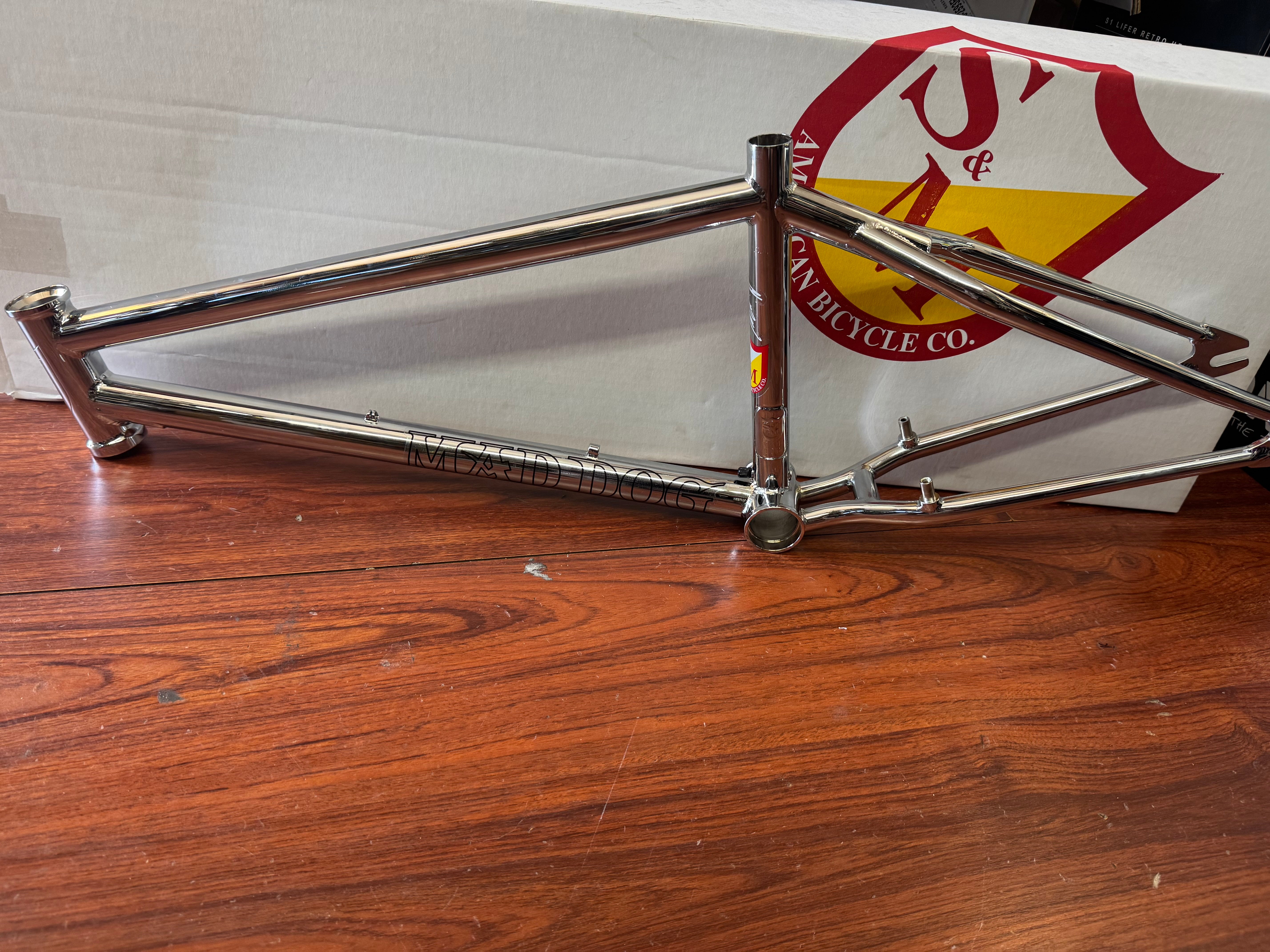 S&M Chrome Mad Dog frame 990 21.5 20" version