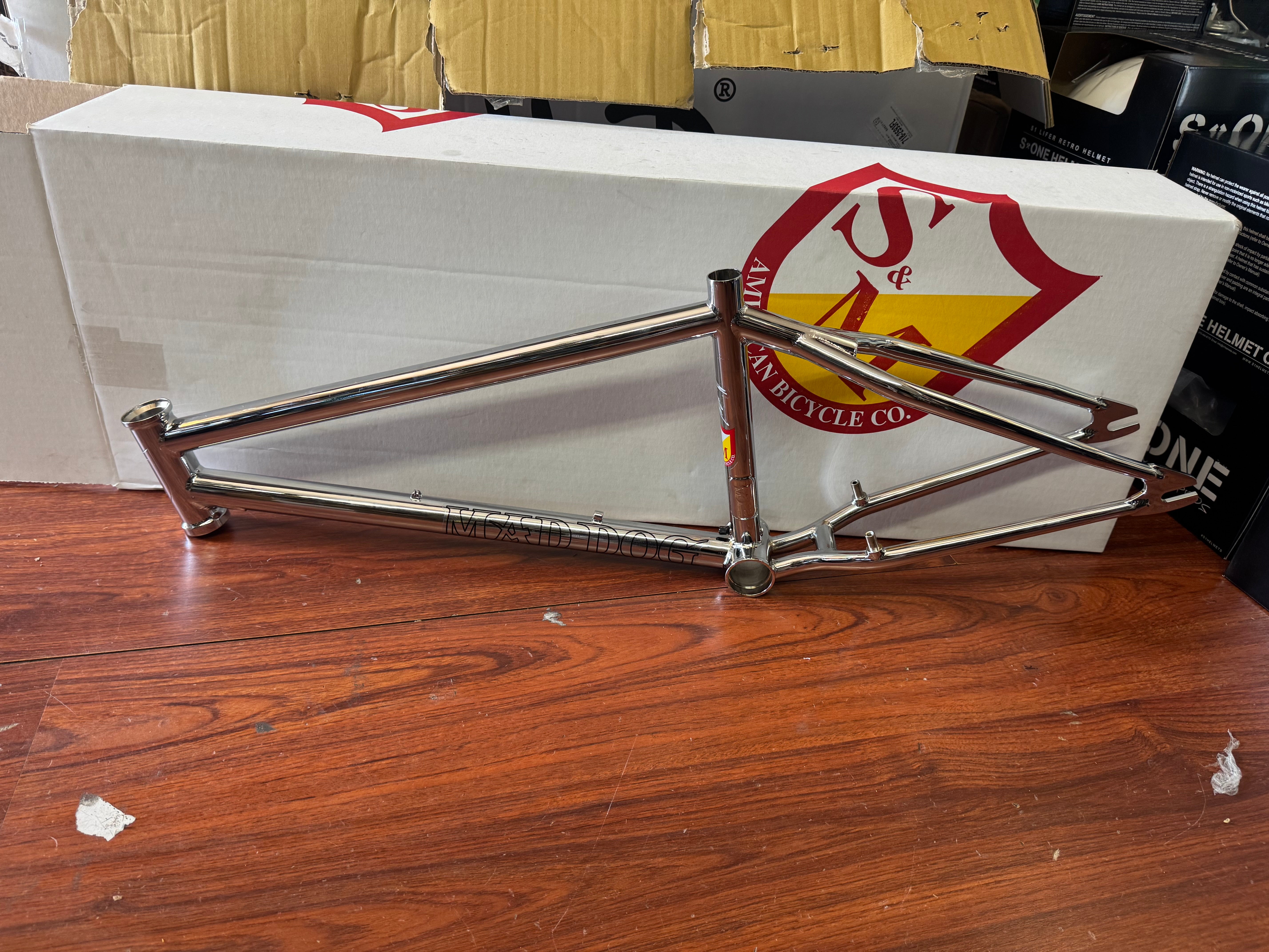 S&M Chrome Mad Dog frame 990 21.5 20" version