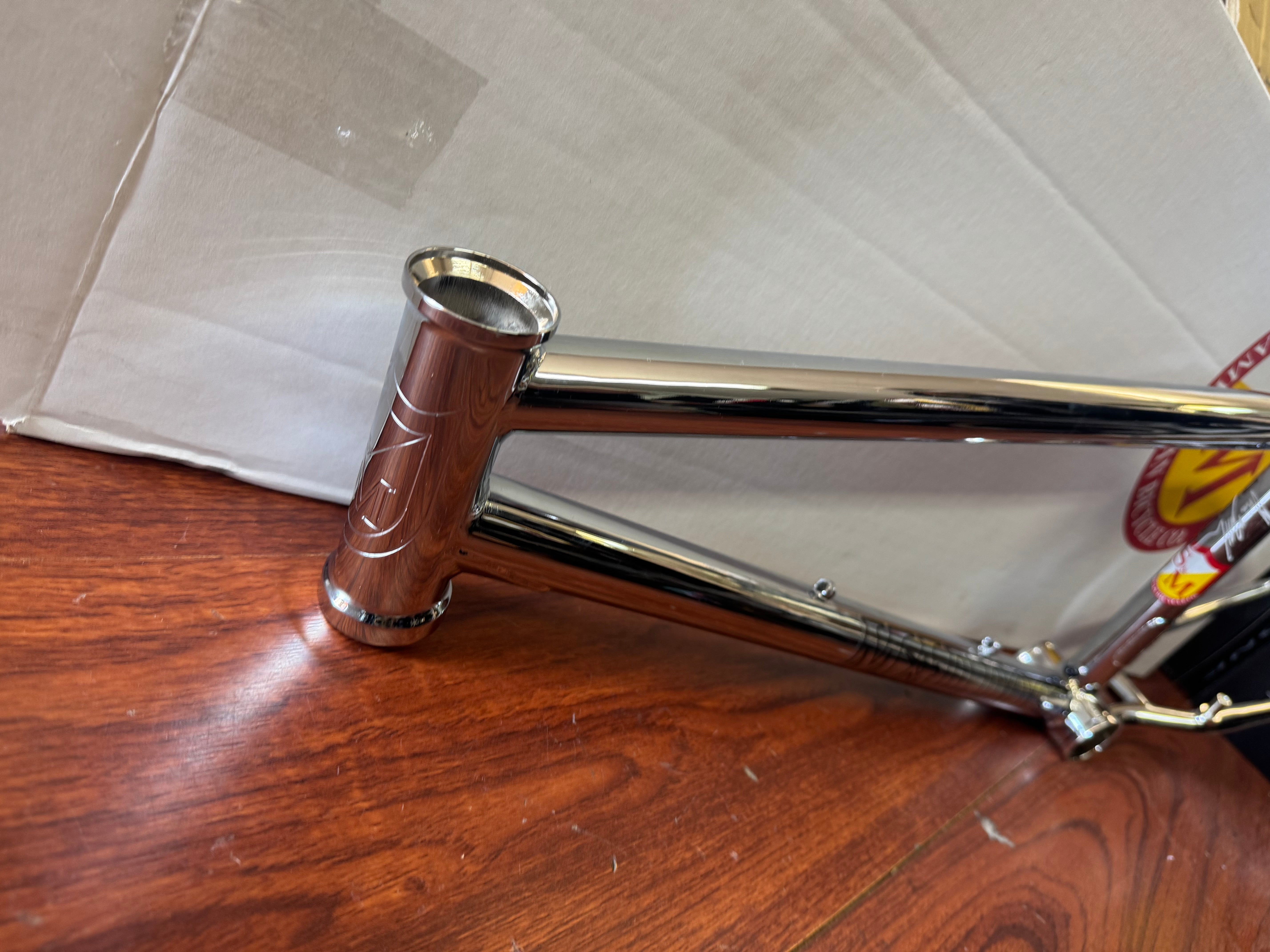 S&M Chrome Mad Dog frame 990 21.5 20" version