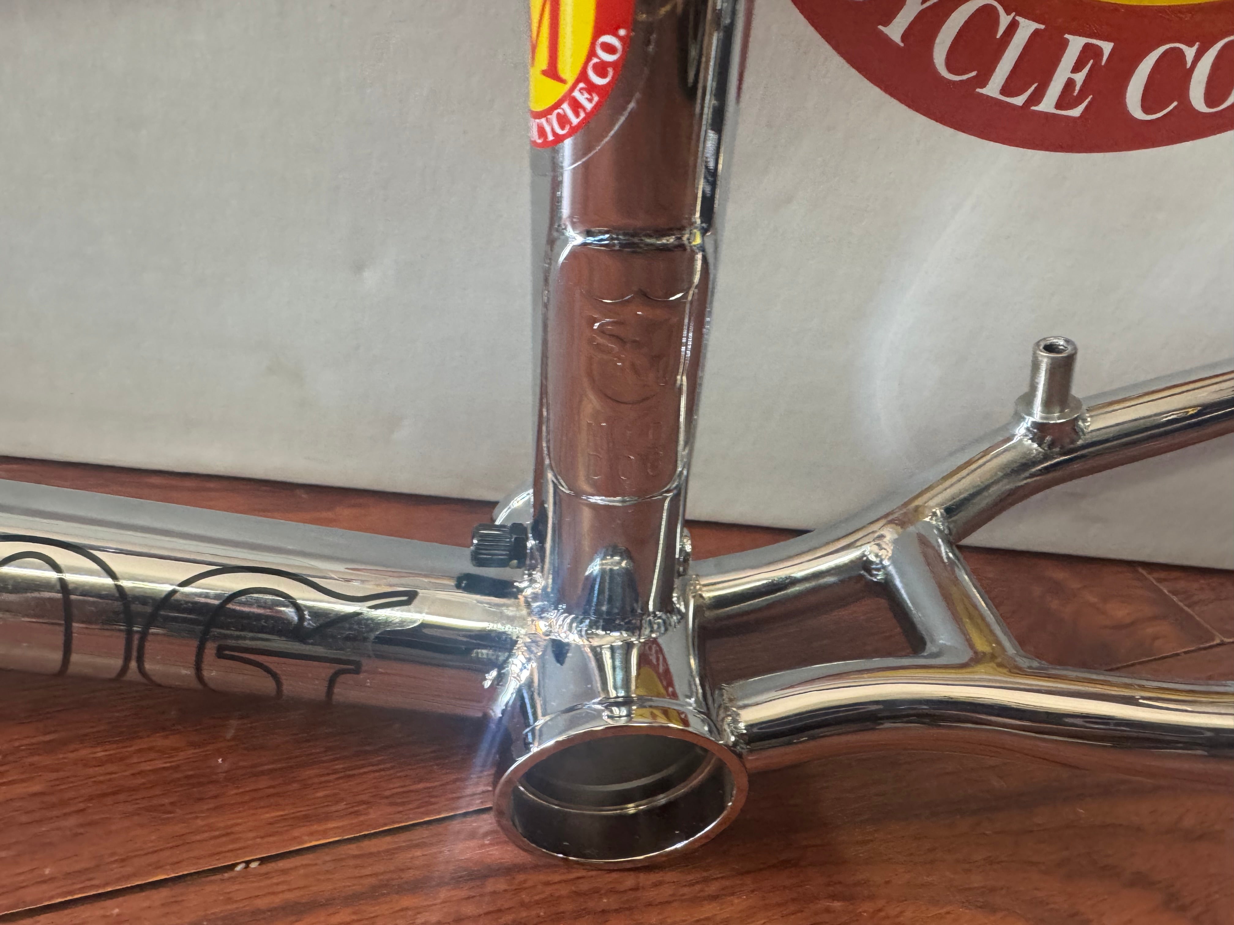 S&M Chrome Mad Dog frame 990 21.5 20" version