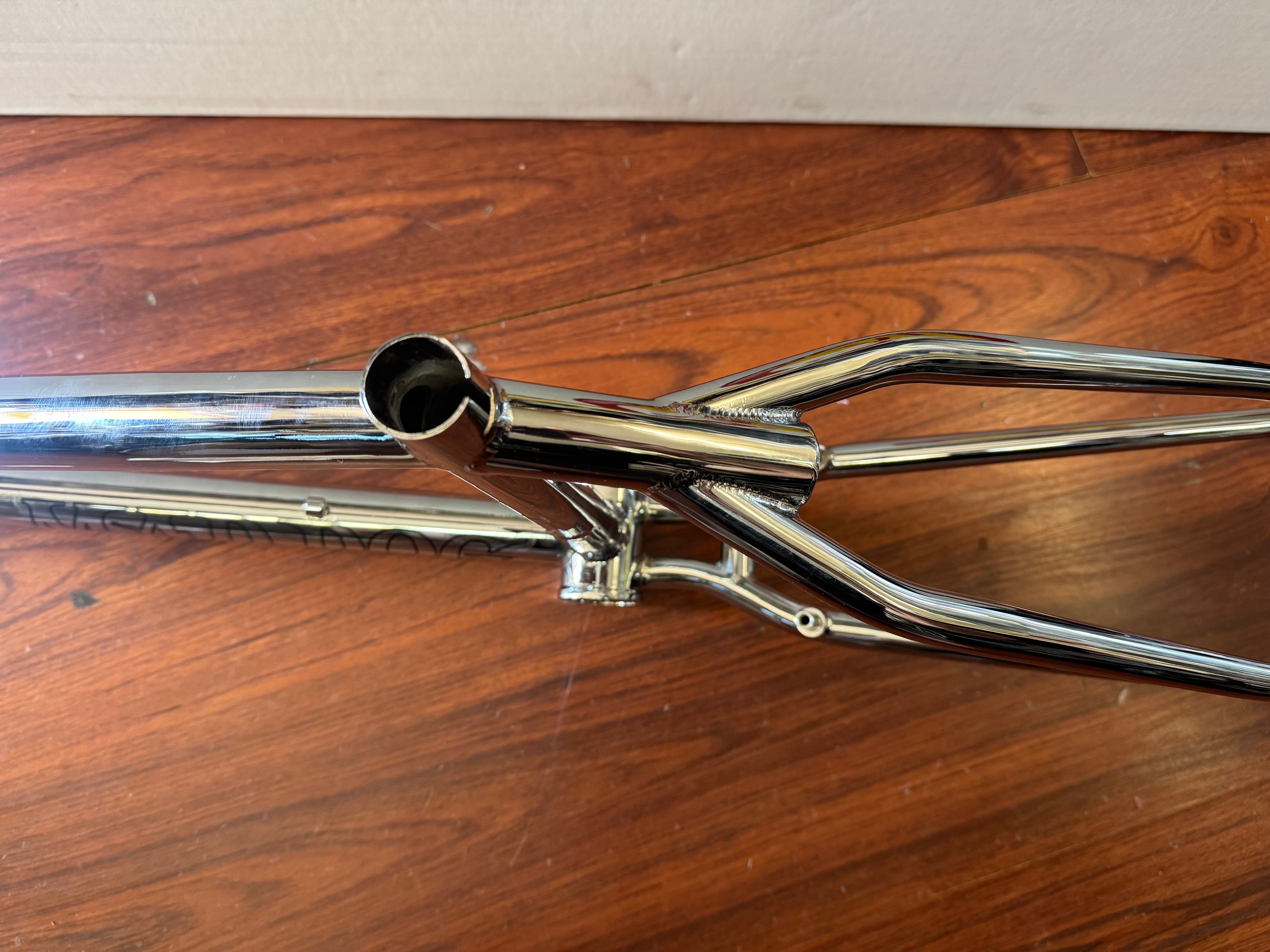 S&M Chrome Mad Dog frame 990 21.5 20" version