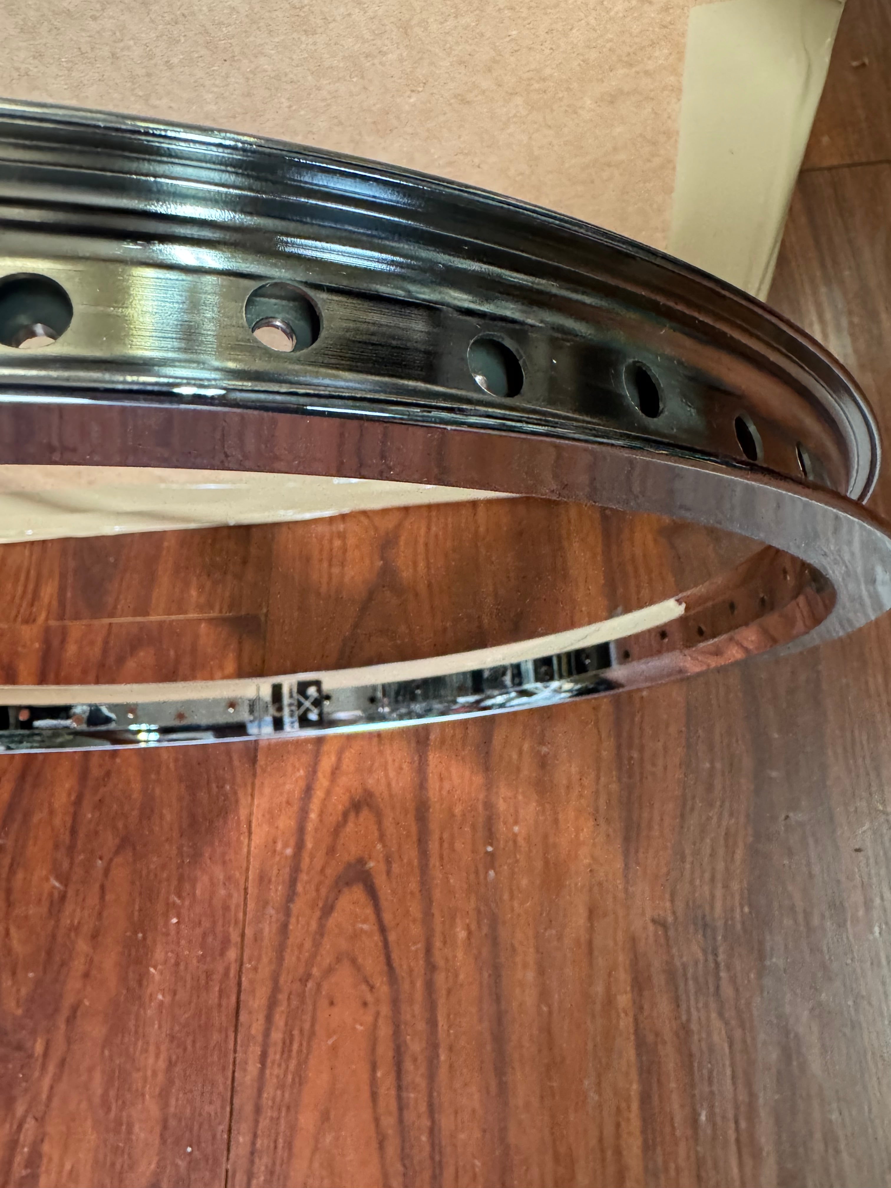 DEMOLITION 48 HOLE CHROME ZERO 20 INCH RIM
