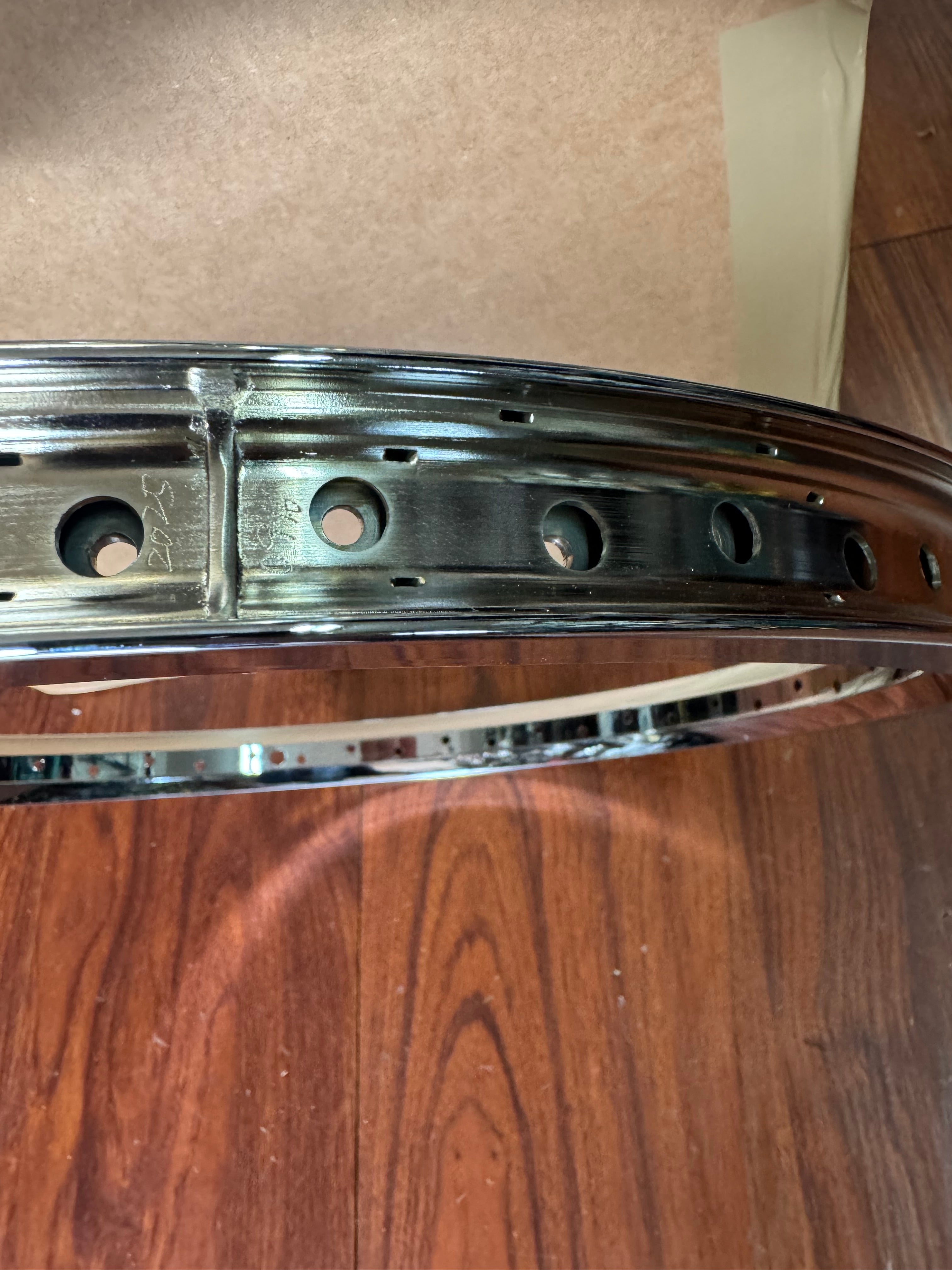 DEMOLITION 48 HOLE CHROME ZERO 20 INCH RIM