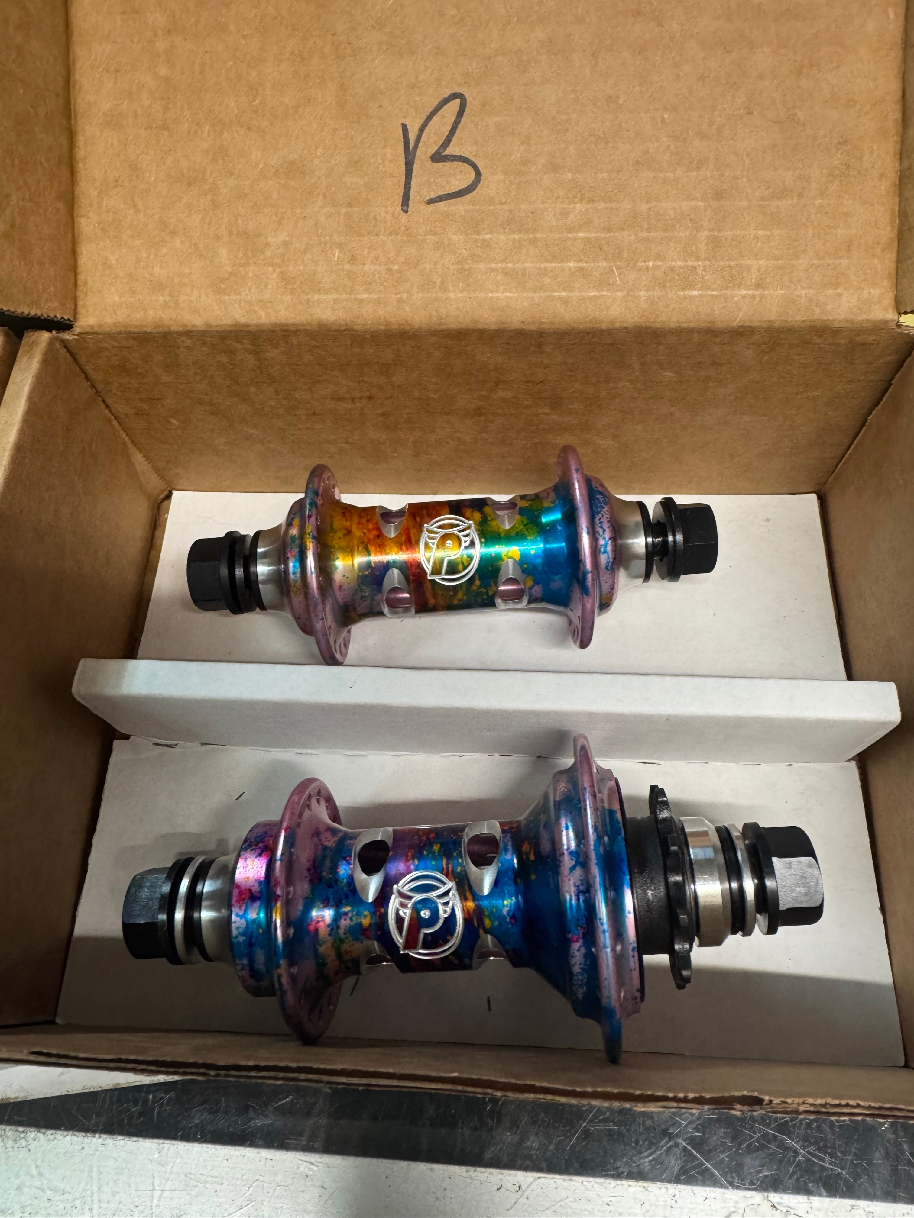 PROFILE GALAXY RUST CATS EYE MINI HUBSET RHD