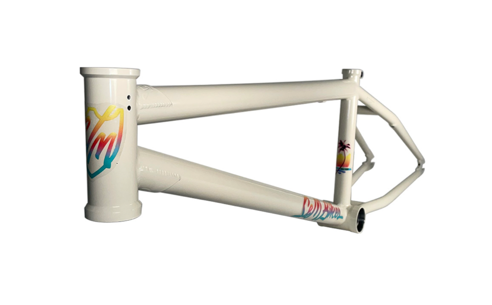 S&M Hucker frame Baby Blue Clear Tan