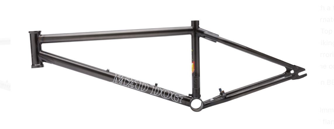 S&M 22" MAD DOG FRAME 990 BRAKE VERSION