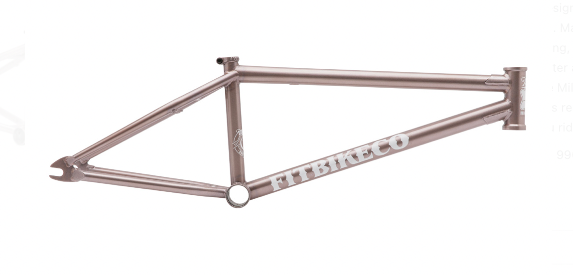 FIT BIKE CO MAX MILLER HIGH LIFE SIGNATURE FRAME