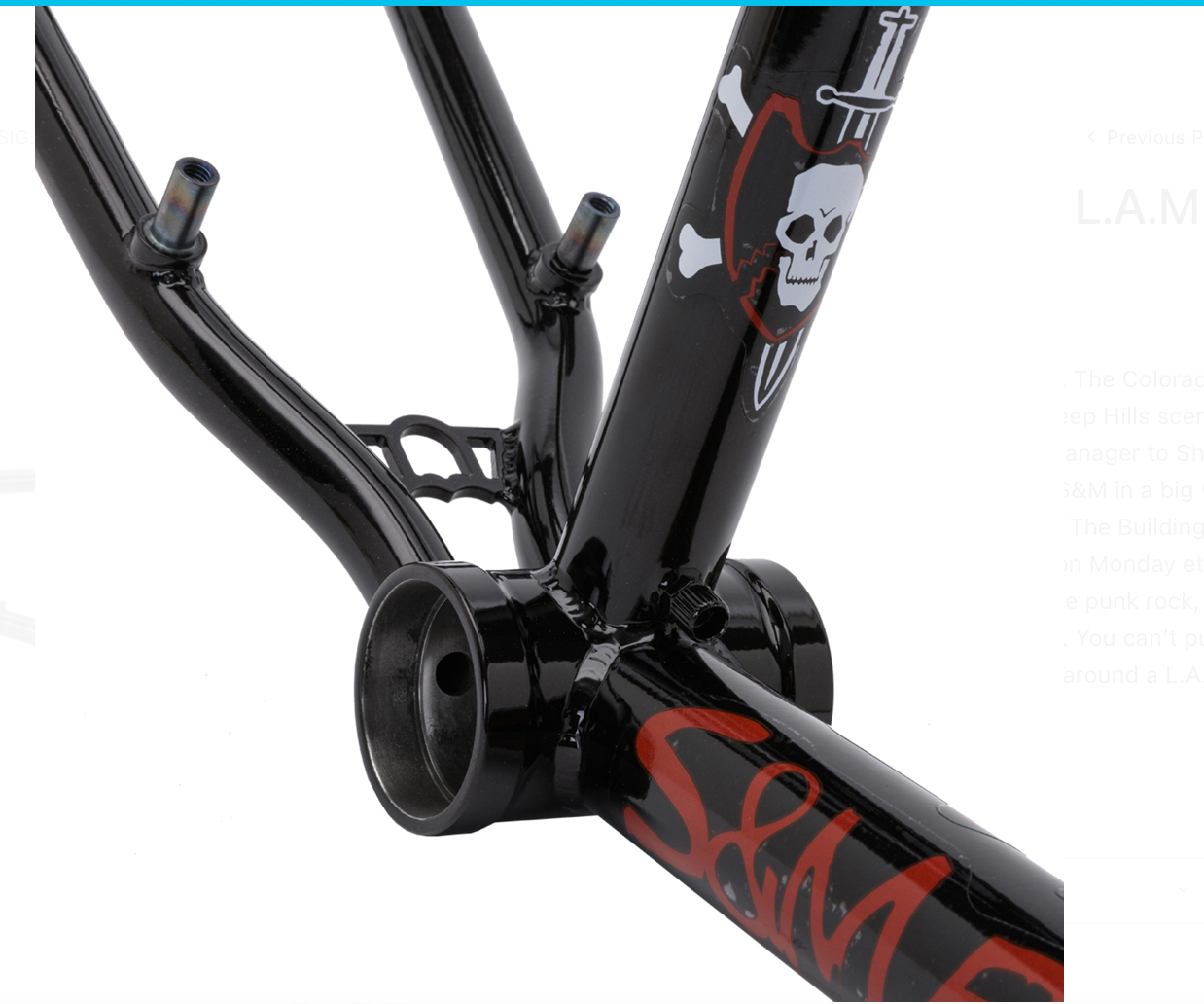 S&M LAMF Frame Jason Balls