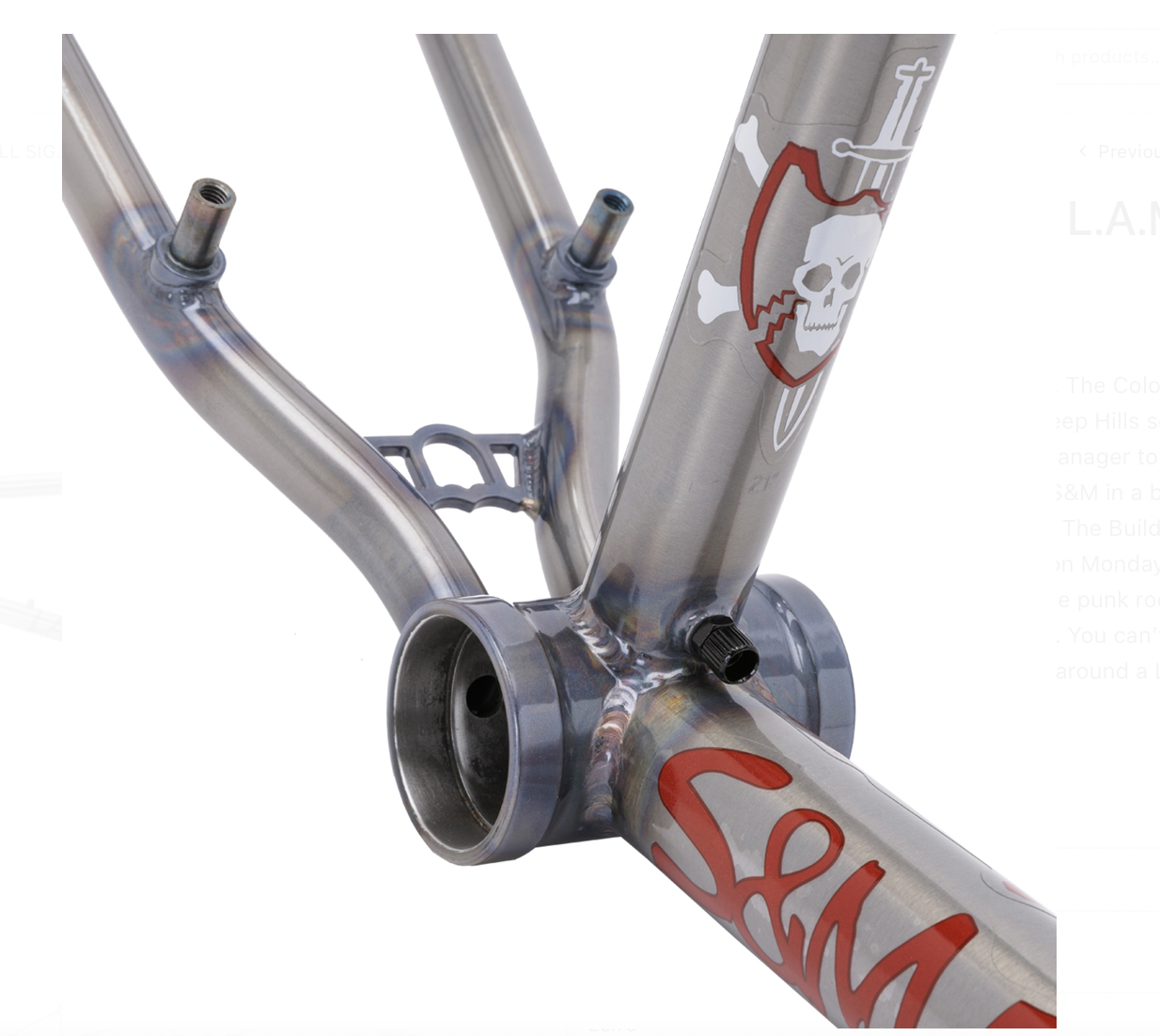 S&M LAMF Frame Jason Balls