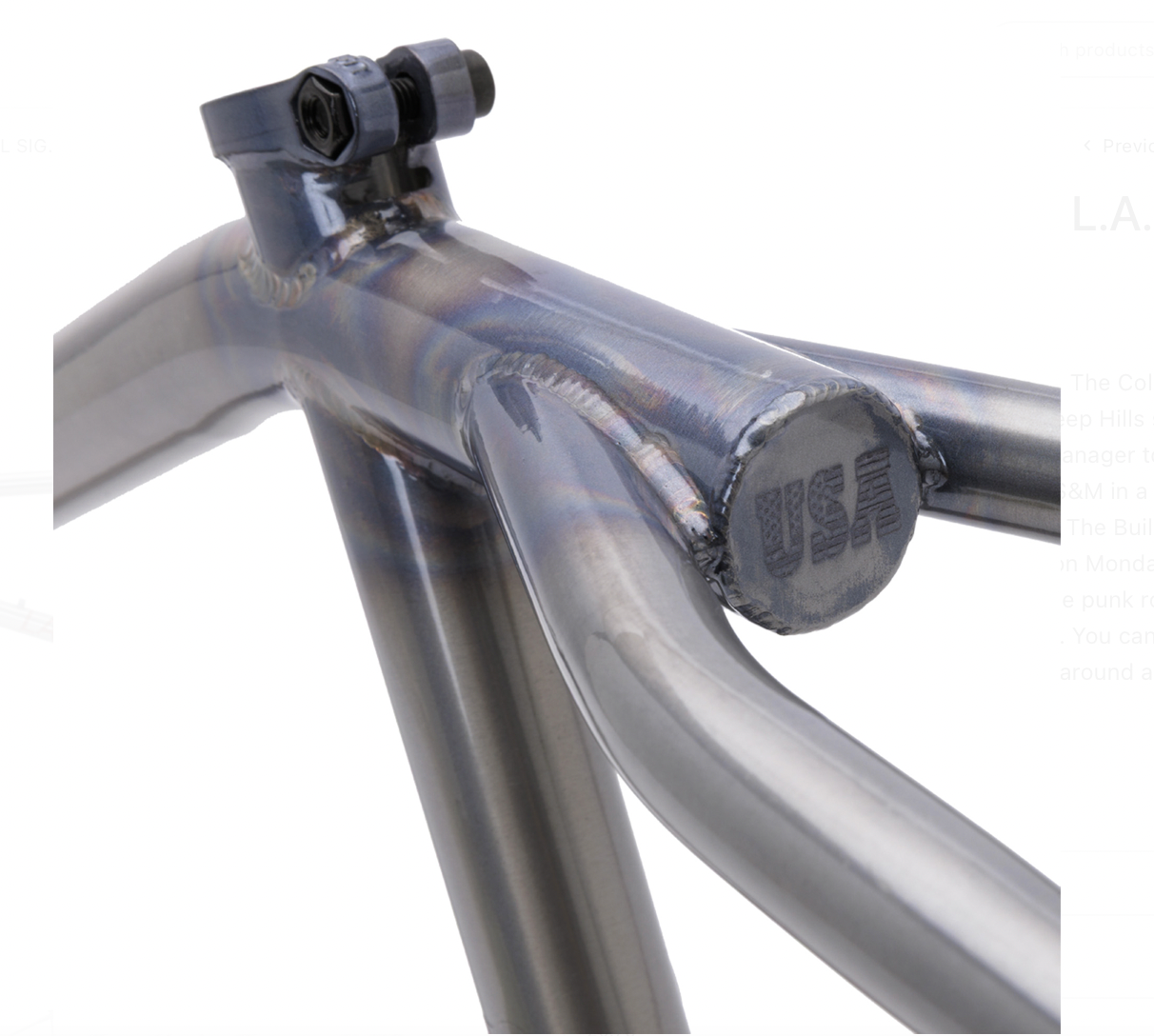 S&M LAMF Frame Jason Balls