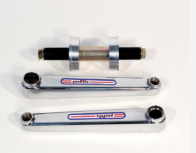 DEPOSIT Profile 40th Anniversary Vintage Box Cranks 175 Chrome 40 Crank Retro
