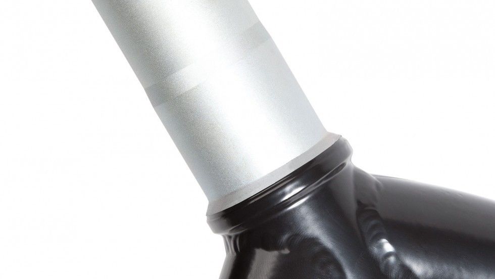 S&M V2 PITCHFORK XLT TAPERED FORKS BLACK 3/8