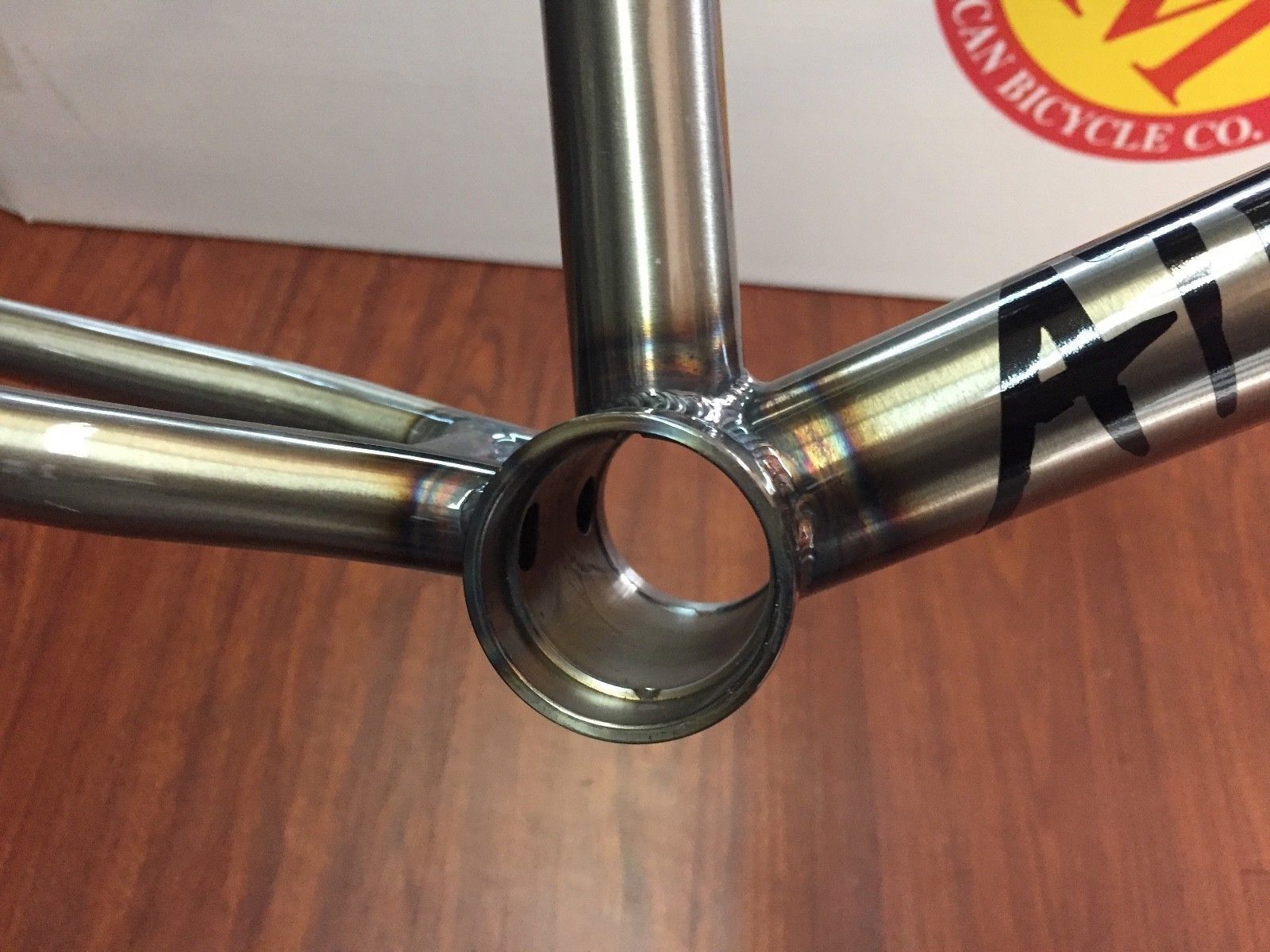 S&M 24 INCH ATF FRAME GLOSS RAW CLEAR COAT CRUISER 24" 21.75 