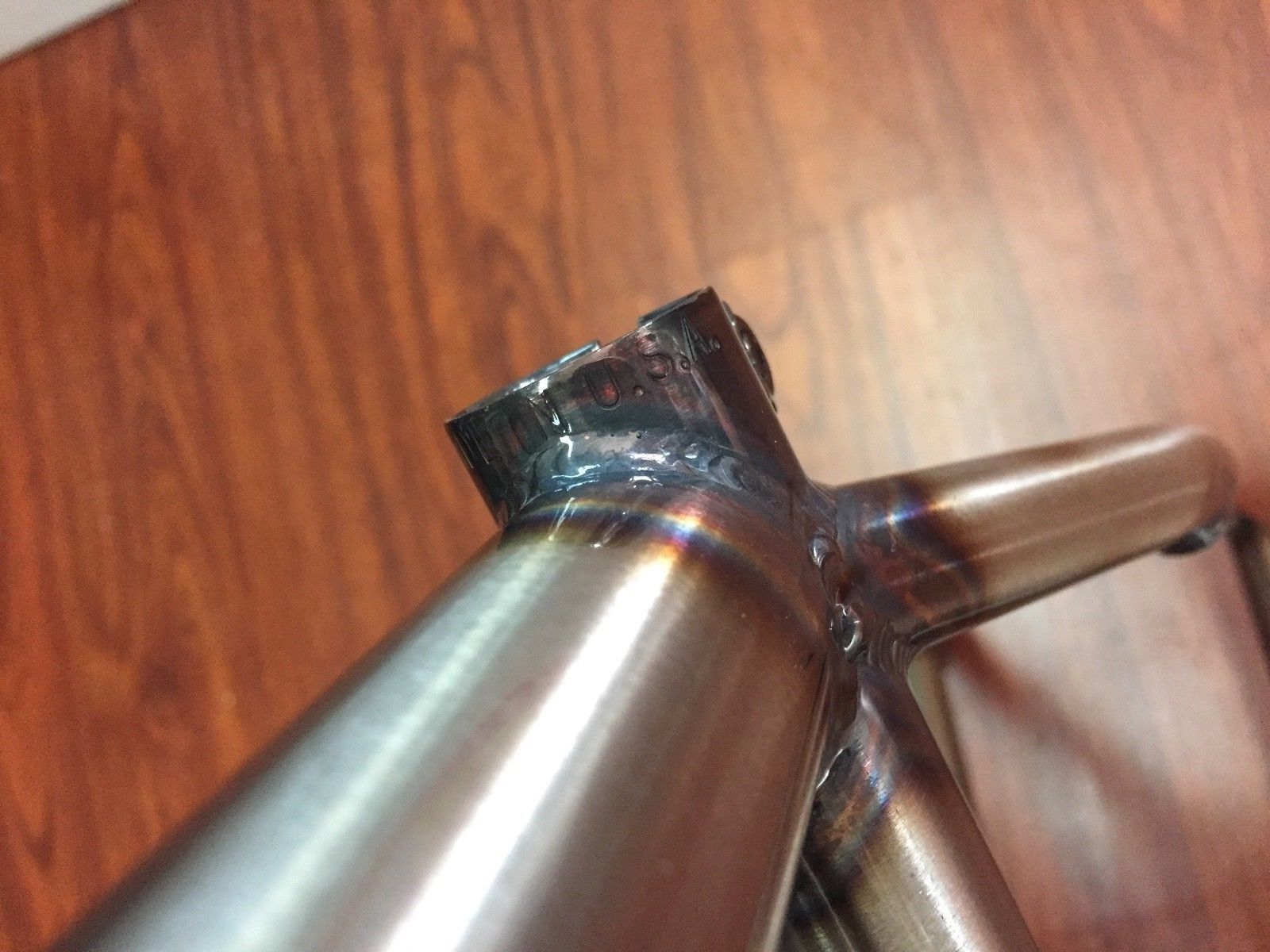 S&M 24 INCH ATF FRAME GLOSS RAW CLEAR COAT CRUISER 24" 21.75 