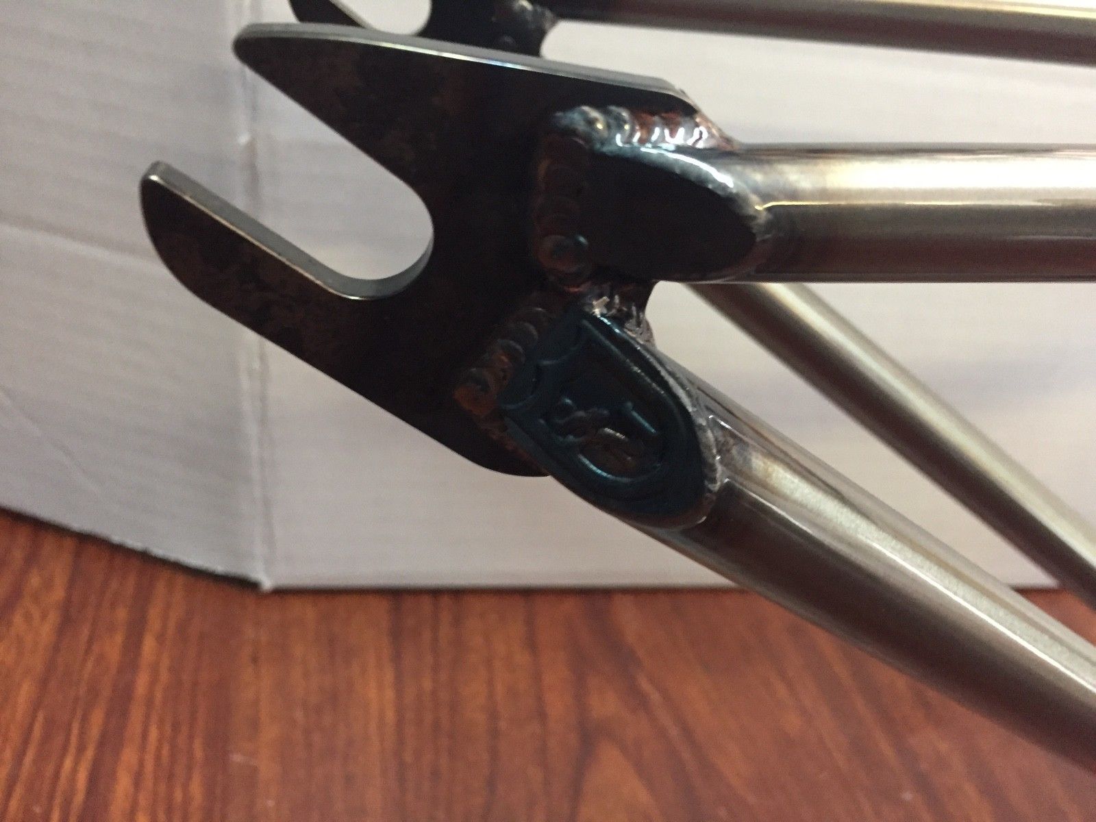 S&M 24 INCH ATF FRAME GLOSS RAW CLEAR COAT CRUISER 24" 21.75 