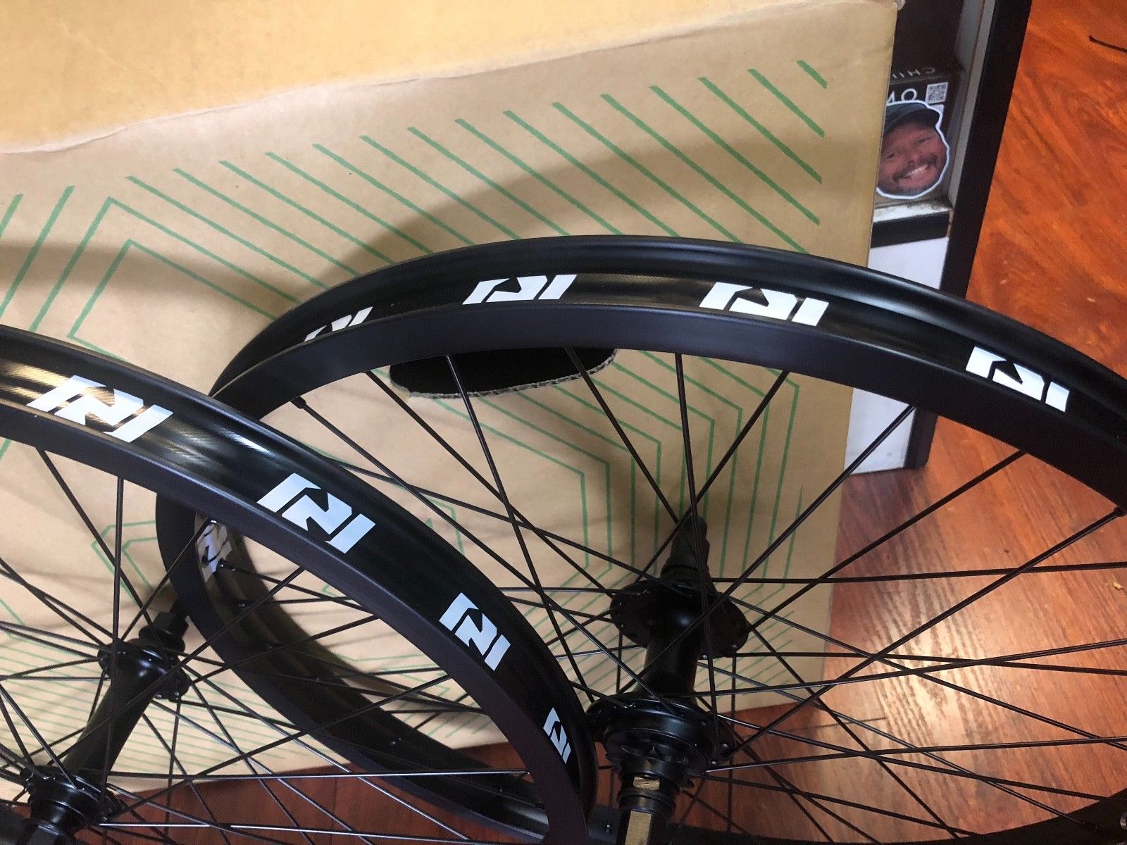 REVENGE COMPLETE 22 INCH WHEEL SET WHEELS 22" BLACK OEM 