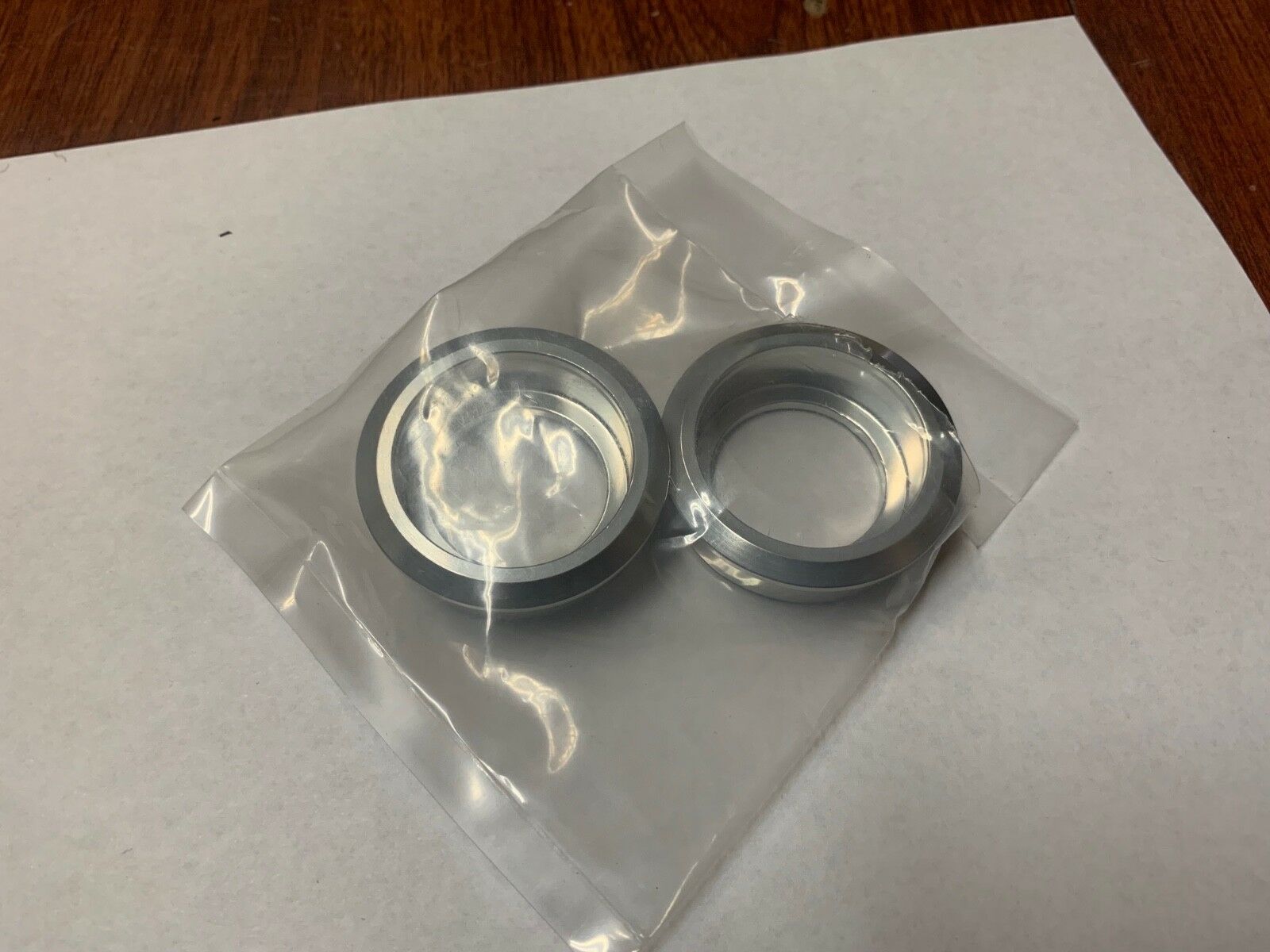 HARO AMERICAN BOTTOM BRACKET CUPS SILVER MID BB FUSION