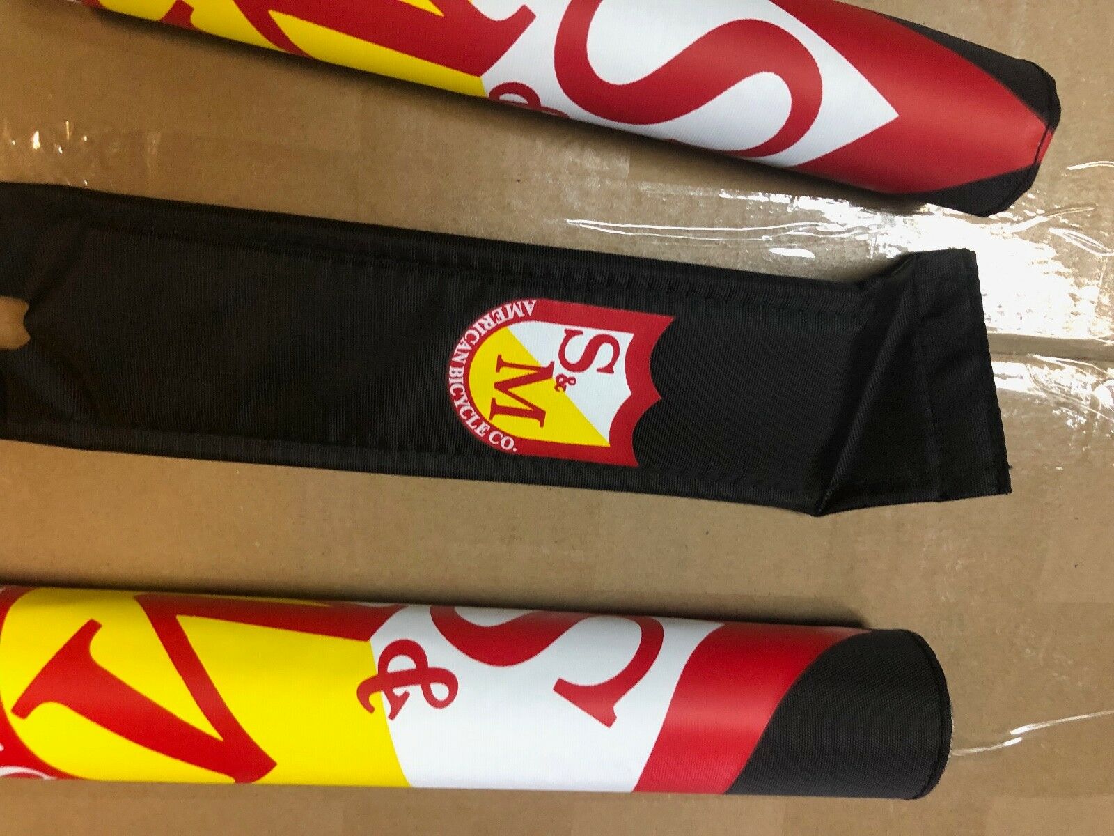 S&M CLASSIC BMX PAD SET RACING BIKE RETRO