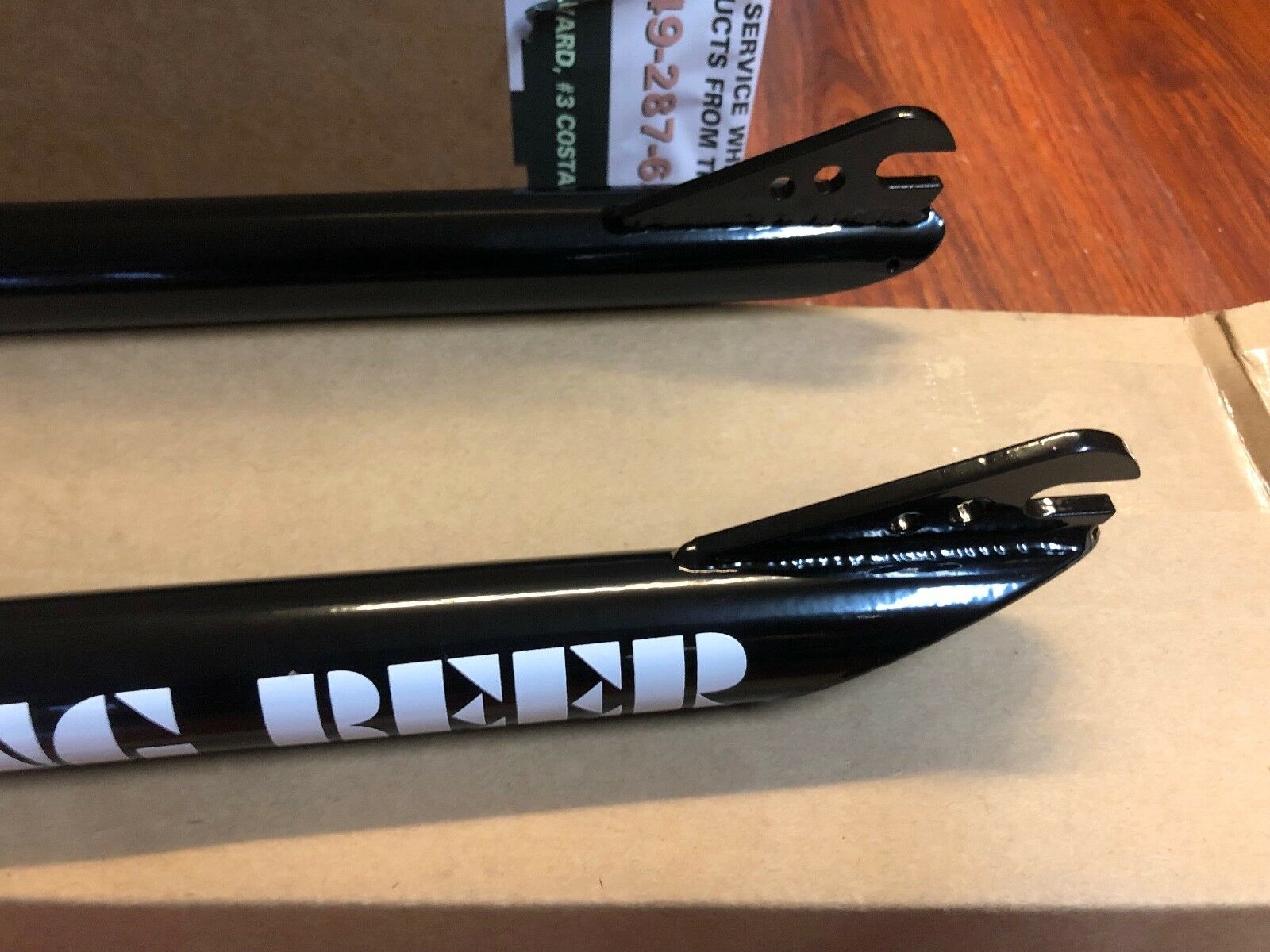S&M BIKES POUNDING BEER 29 INCH BLACK BMX BIKE FORK 