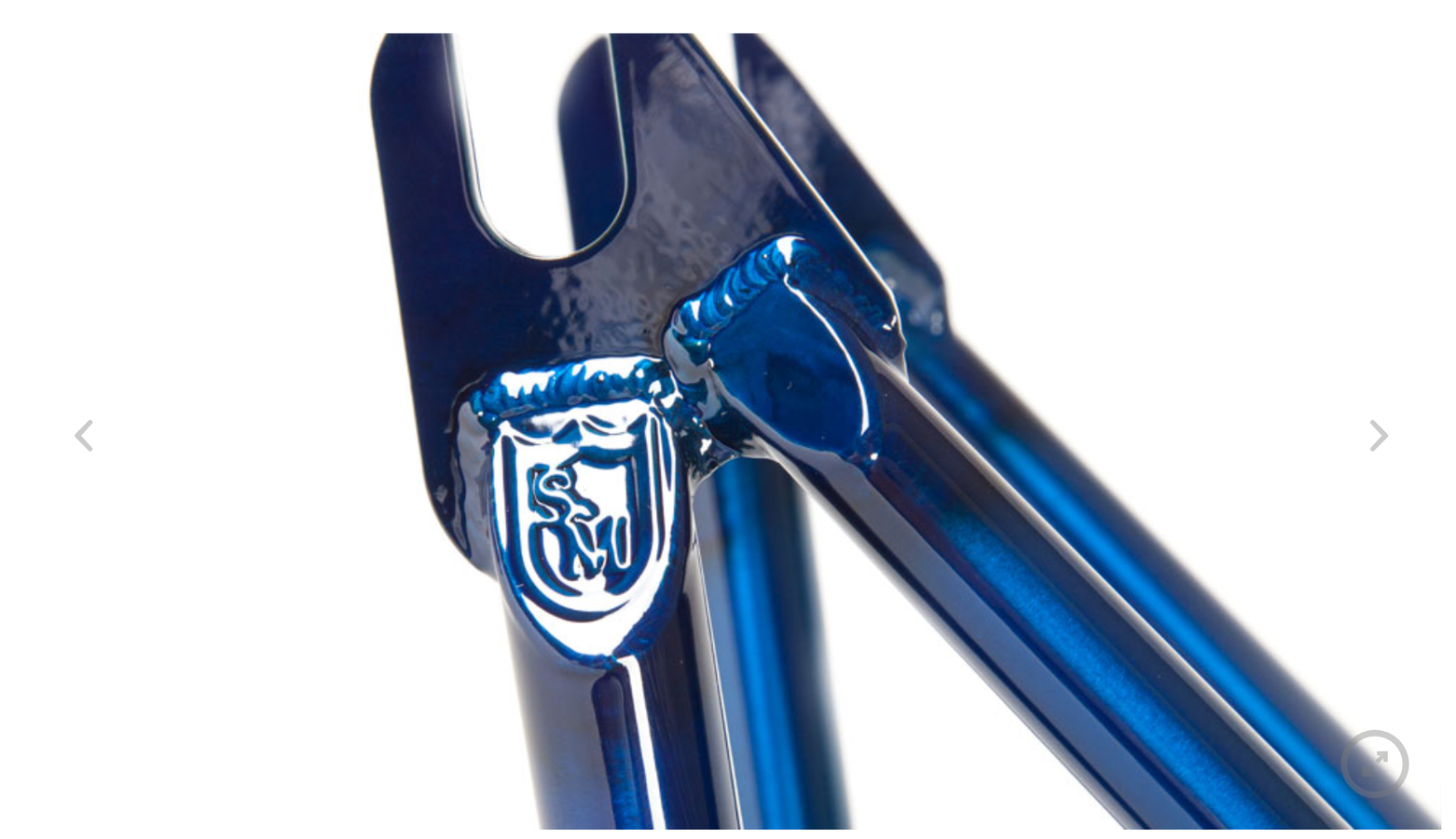 S&M 24 INCH ATF FRAME TRANS BLUE CRUISER 24" 21.75