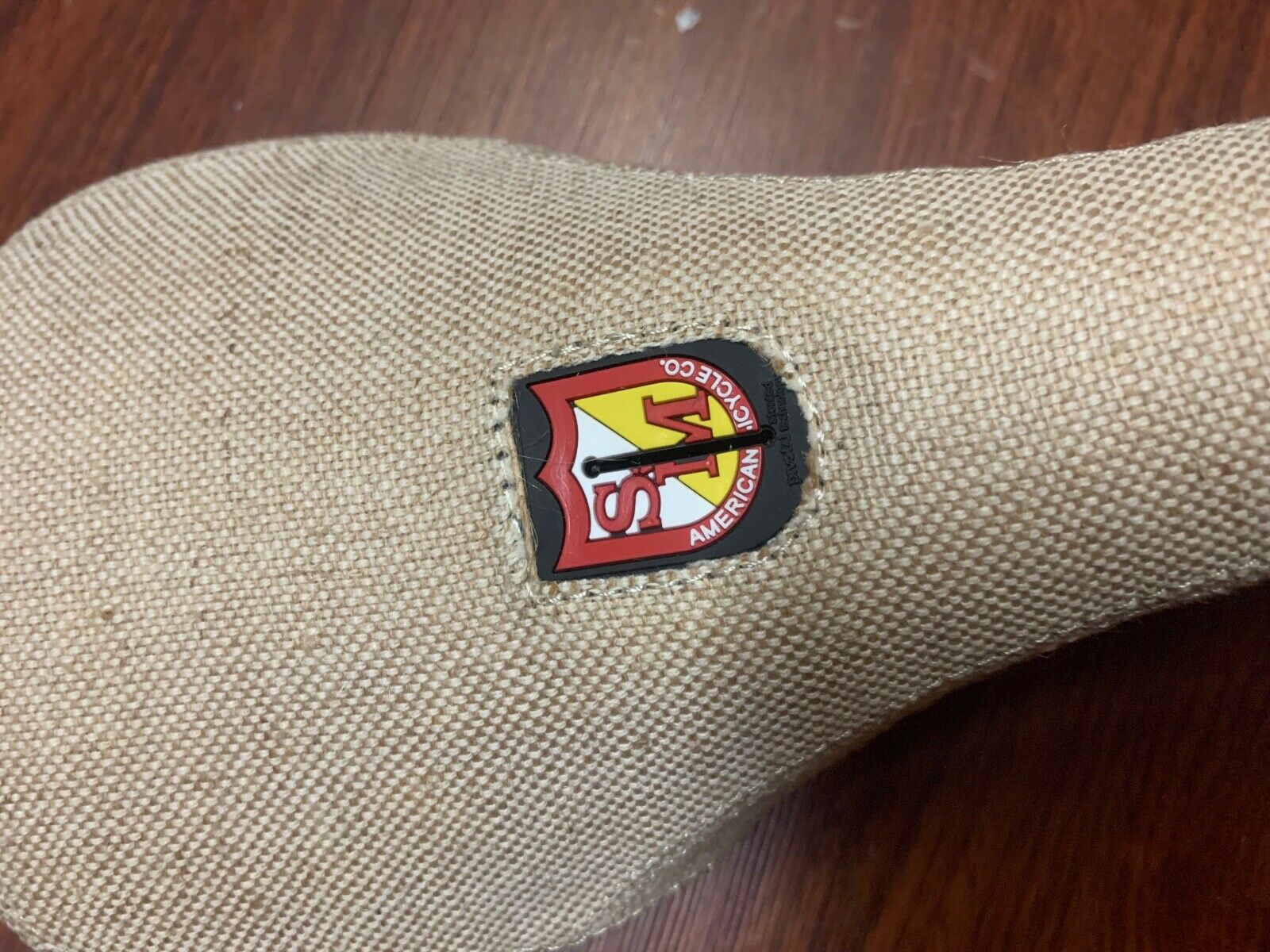 S&M BIKES THIN HEMP NATURAL WHITE PIVOTAL SHIELD SEAT