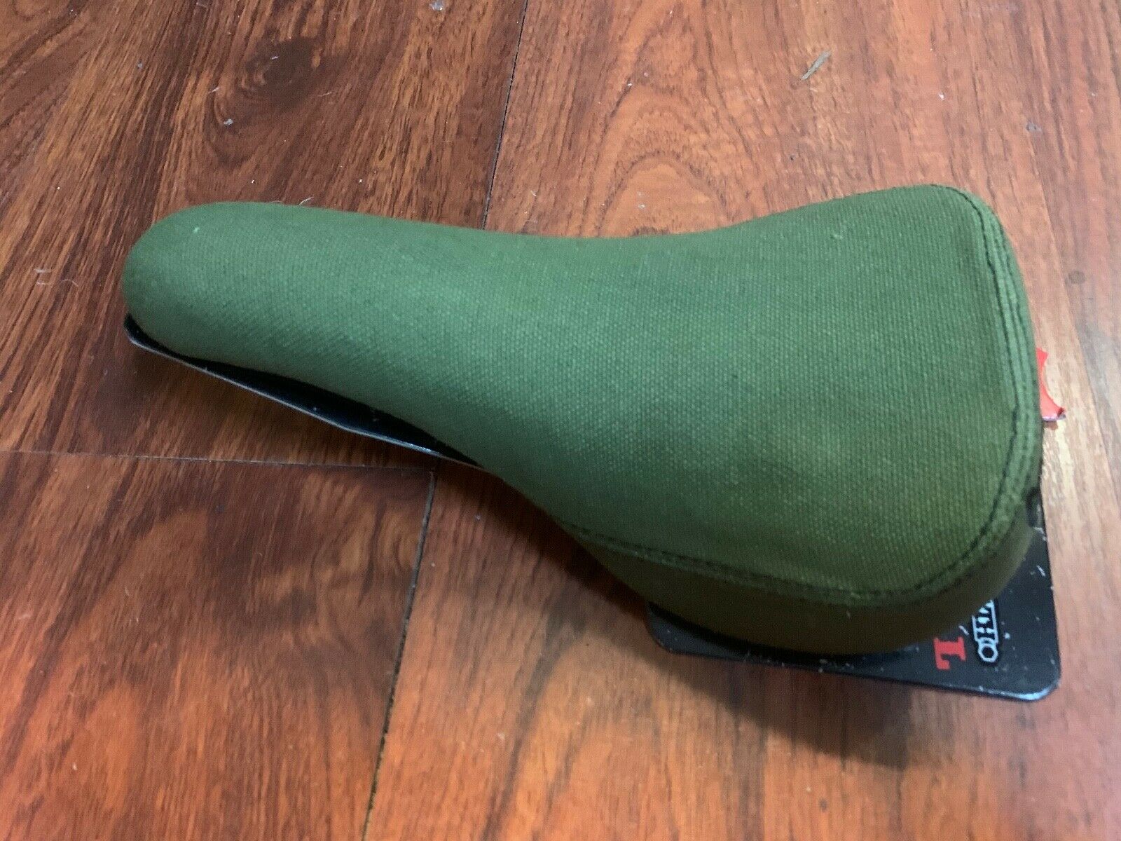 S&M BIKES STEALTH GREEN CANVAS PIVOTAL SEAT ARMY